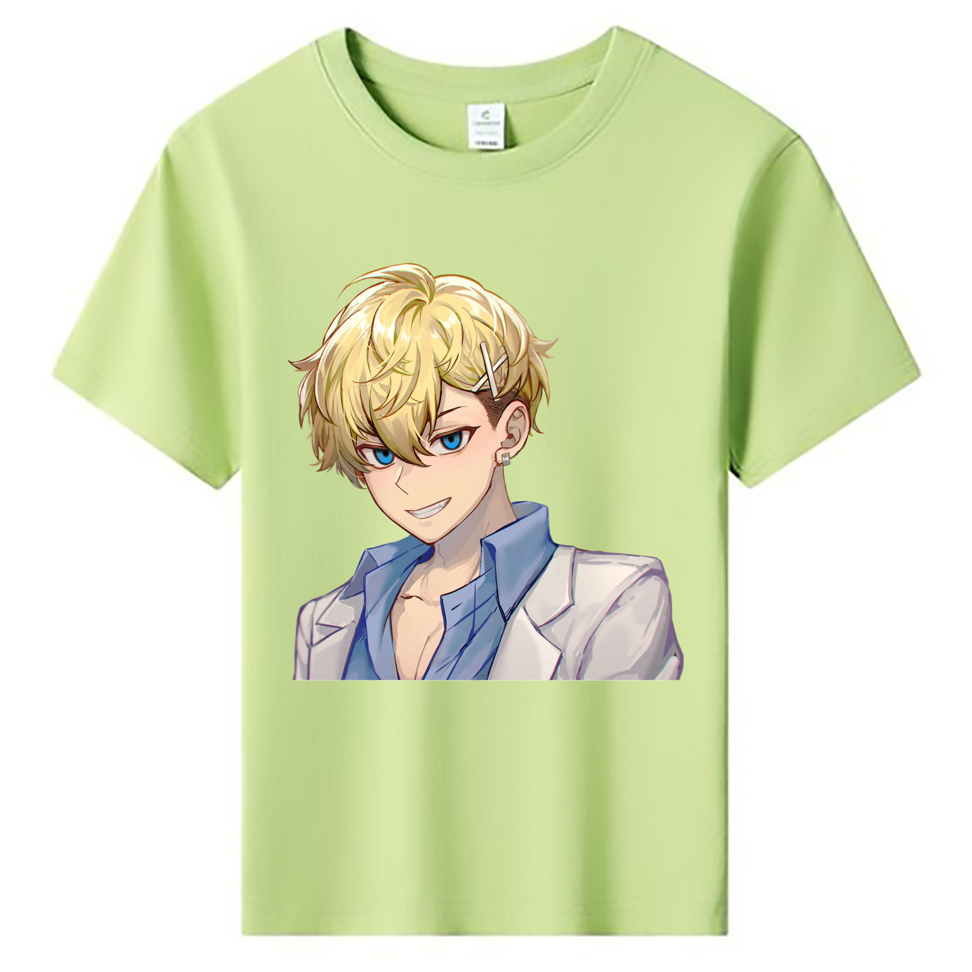 （画像用） 東京リベンジャーズ Tokyo Revengers 綿100％キッズTシャツ（フロントプリント）